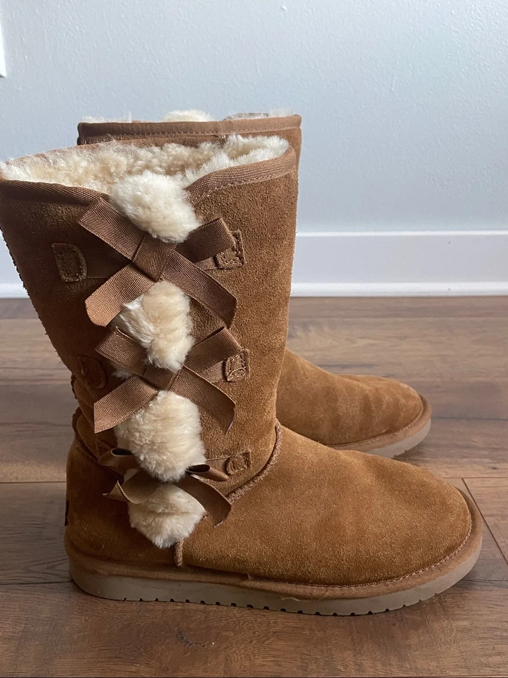 KOOLABURRA by UGG Victoria Women's Winter Boots Chestnut Size 8